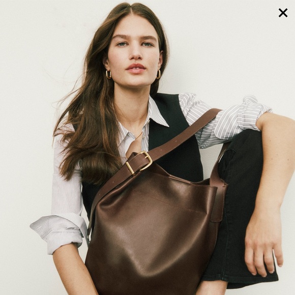 NWT Madewell The Essential Bucket Tote - Picture 3 of 10